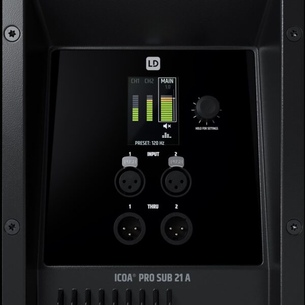 LD Systems ICOA SUB PRO 21A Active PA 21" Subwoofer 3000W - Image 9