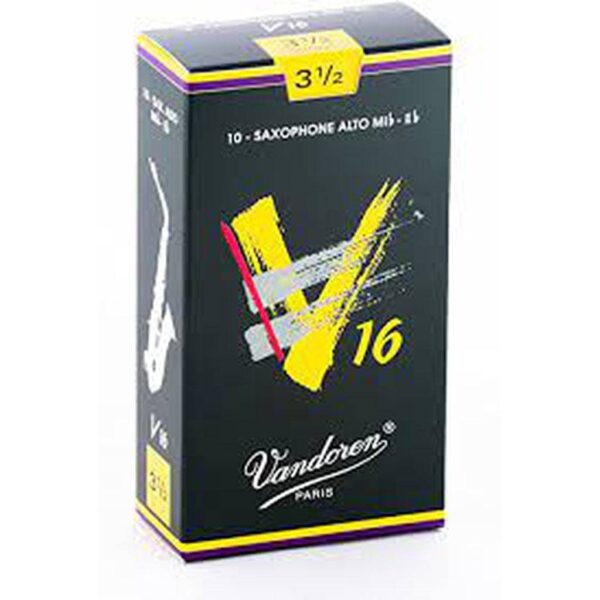 Vandoren V16 Alto Saxophone Reeds - 10 Pack - Image 4