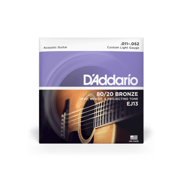D'Addario 80/20 BRONZE ACOUSTIC GUITAR STRINGS - Image 2
