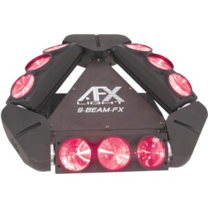 AFX 9BEAM-FX ‘SPIDER’ Light Effect Centerpiece *BSTOCK - DAMAGE TO CASING*