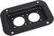 Penn Elcom Medium Mounting Dish Punched for 2x Neutrik Speakon/XLR Connector