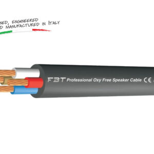 StageCore S440 Professional 100M Reel Speaker Cable 4x 4mm² Black OFC