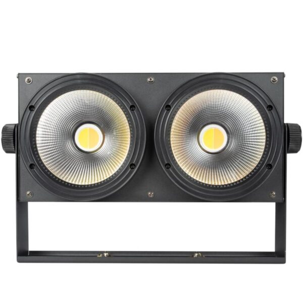FLASH DJ DualBlaze 150+150 Strobe Wash Light 2x 150W LED WW + CW