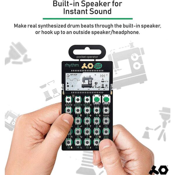 Teenage Engineering PO-12 Pocket Operator Rhythm Drum Machine - Image 5