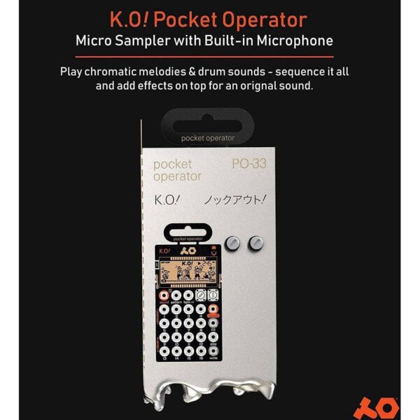Teenage Engineering PO-33 Pocket Operator KO Sampler/Sequencer - Image 2