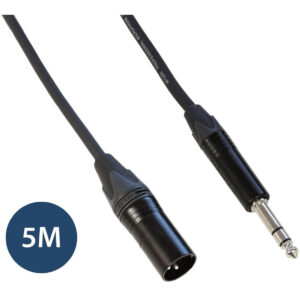Klotz & Neutrik 5M Pro Male XLR to Stereo NP3X Jack