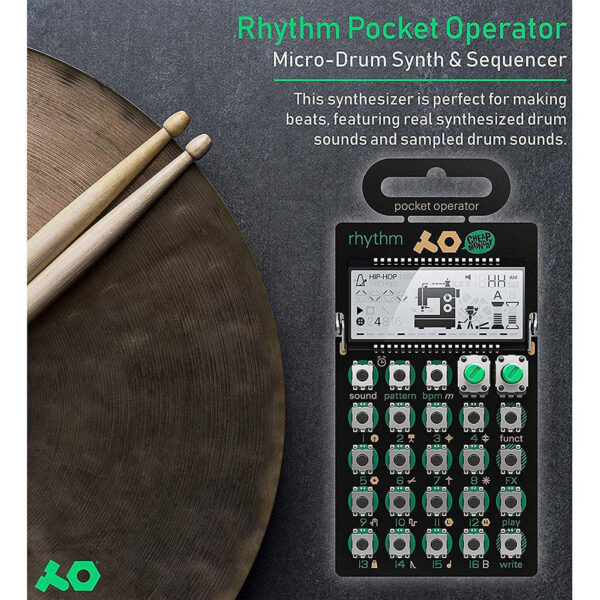 Teenage Engineering PO-12 Pocket Operator Rhythm Drum Machine - Image 4