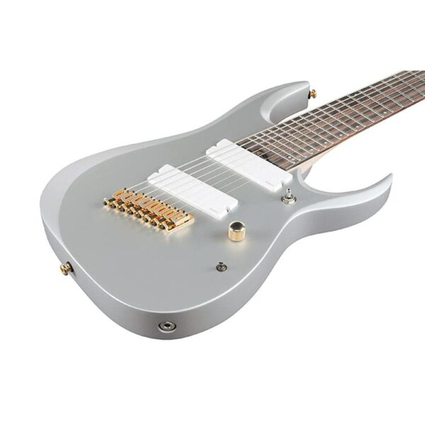 Ibanez Axe Design Lab RGDMS8 Multi-scale 8-string Electric Guitar - Classic Silver Matte - Image 5