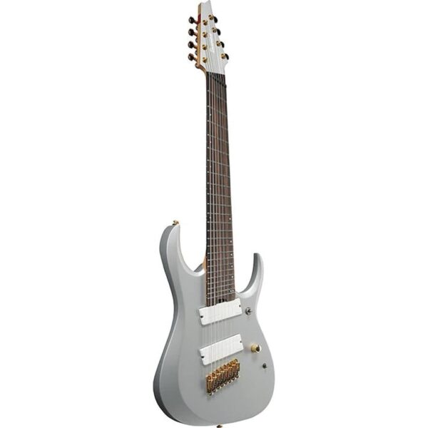 Ibanez Axe Design Lab RGDMS8 Multi-scale 8-string Electric Guitar - Classic Silver Matte - Image 3