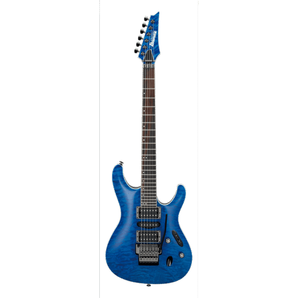 Ibanez Prestige S6570Q Electric Guitar - Natural Blue - Image 2