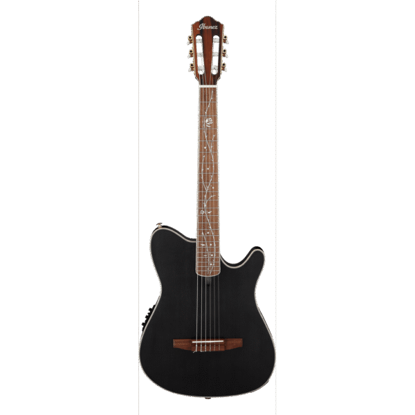 Ibanez TOD10N Tim Henson Signature Nylon Acoustic-Electric Guitar - Black - Image 3