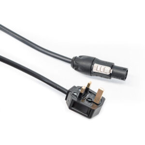 Studiocare Neutrik Powercon True 1 TOP (NAC3FX-W-TOP) to UK 13a Plug Cable