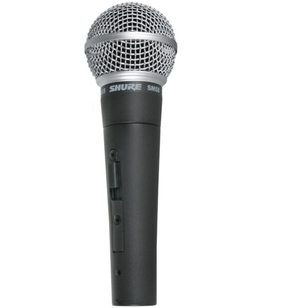 Shure SM58SE - Dynamic Vocal Mic with Switch