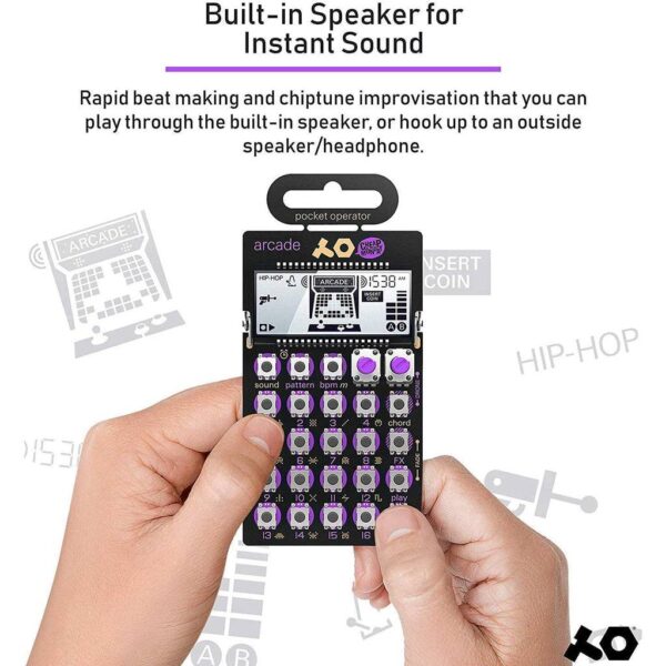 Teenage Engineering PO-20 Pocket Operator Arcade Synthesizer - Image 5