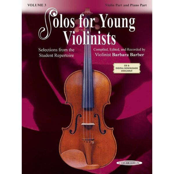 Solos for Young Violinists Violin Part and Piano Accompaniment Book - Image 2