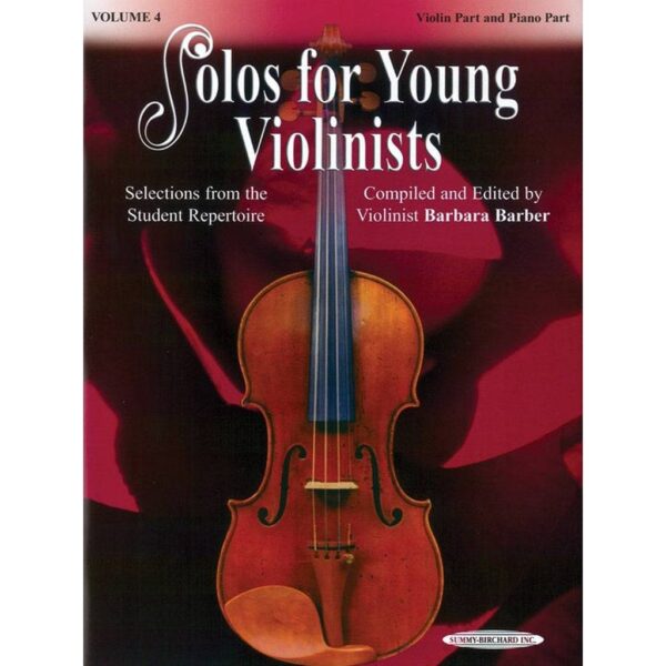 Solos for Young Violinists Violin Part and Piano Accompaniment Book - Image 3