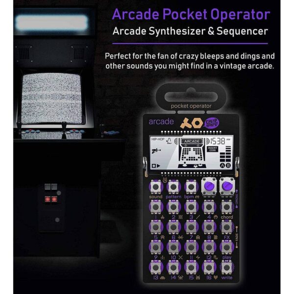 Teenage Engineering PO-20 Pocket Operator Arcade Synthesizer - Image 2